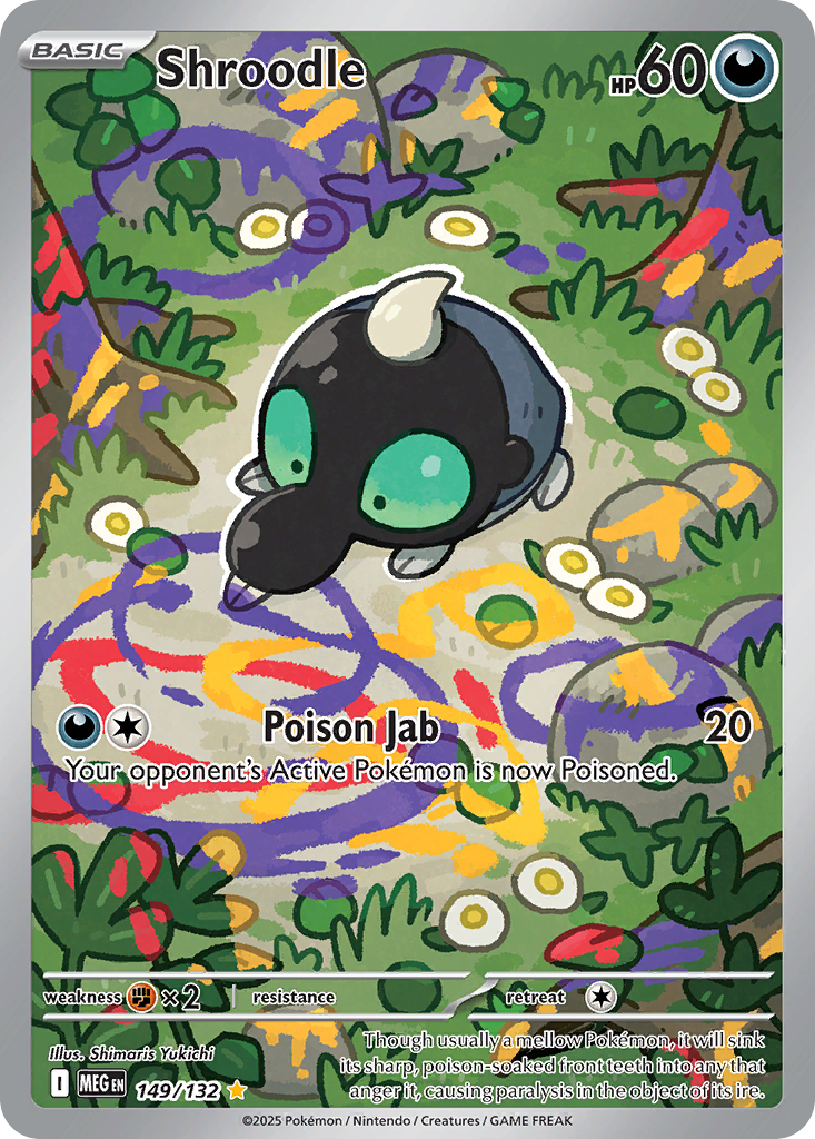 Shroodle - Mega Evolution #149/132