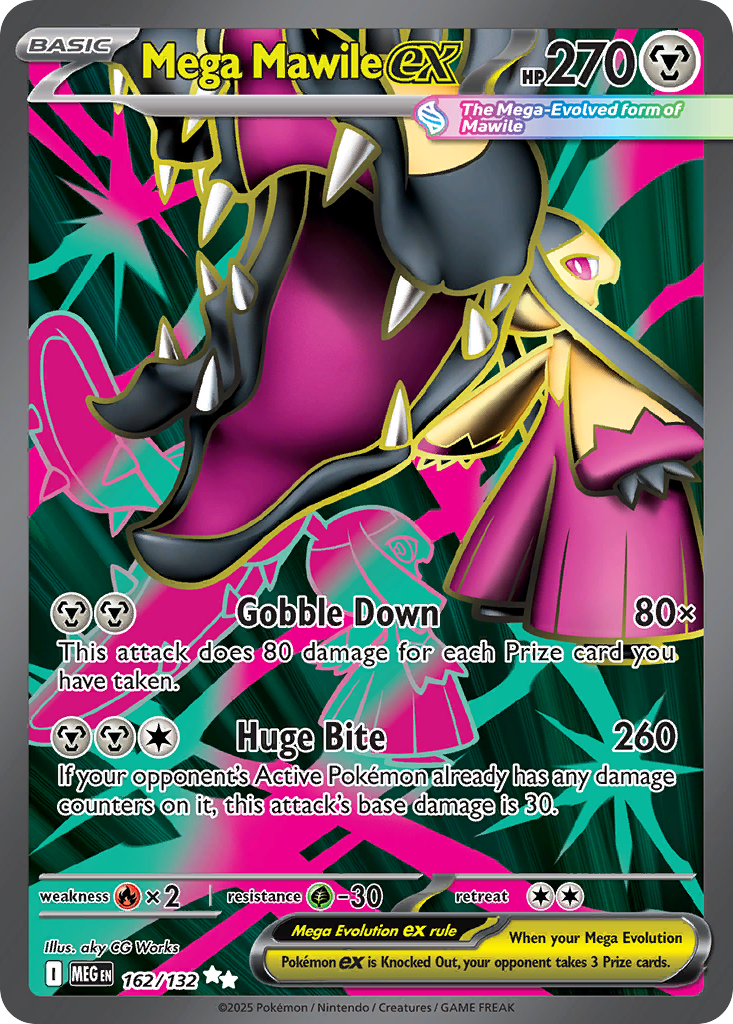 Mega Mawile ex - Mega Evolution #162/132