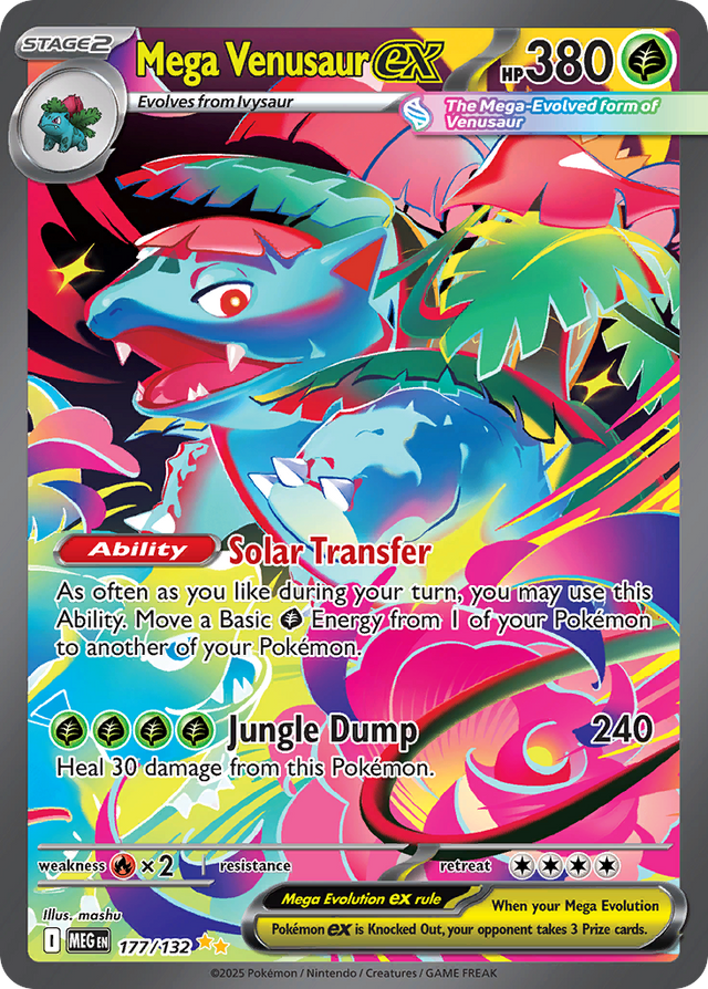 Mega Venusaur ex - Mega Evolution #177/132