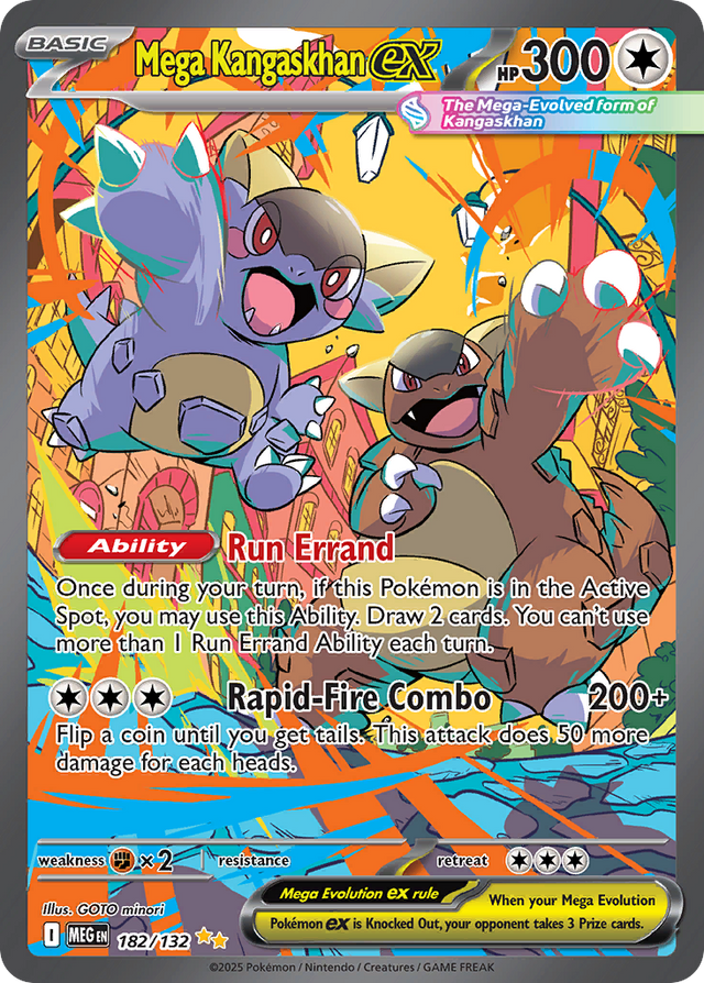Mega Kangaskhan ex - Mega Evolution #182/132