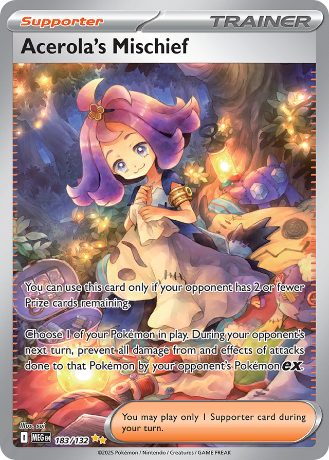 Acerola's Mischief - Mega Evolution #183/132