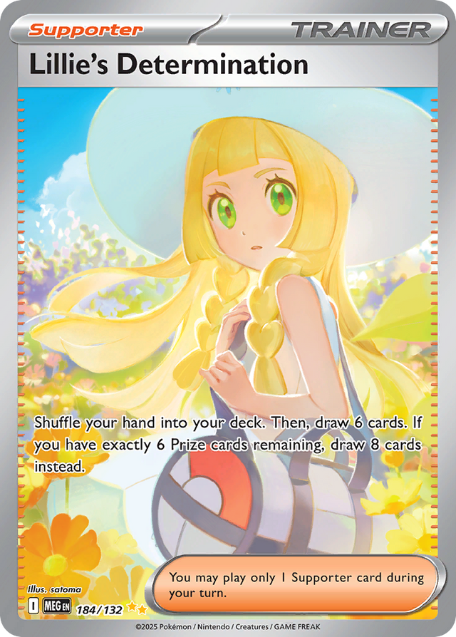 Lillie's Determination - Mega Evolution #184/132
