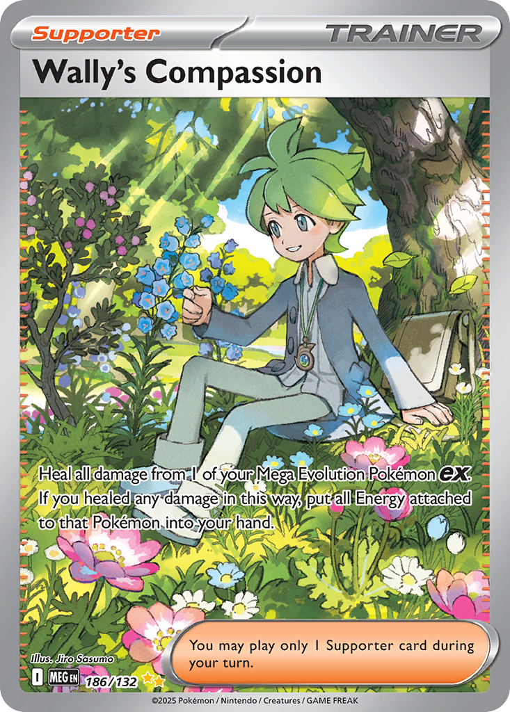 Wally's Compassion - Mega Evolution #186/132