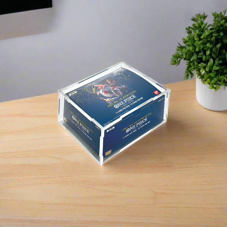 Acrylic Display Case for One Piece OP-03 Booster Box