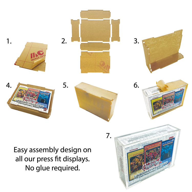 Acrylic Display Case for Japanese One Piece Booster Box