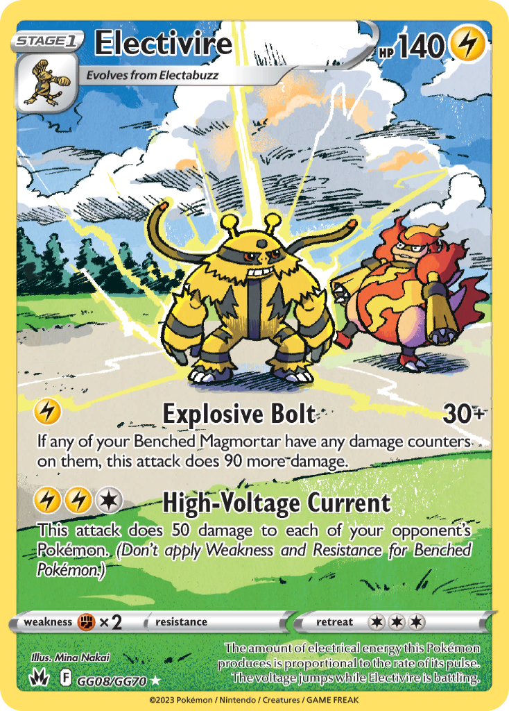 Electivire - Crown Zenith Galarian Gallery #GG008/70