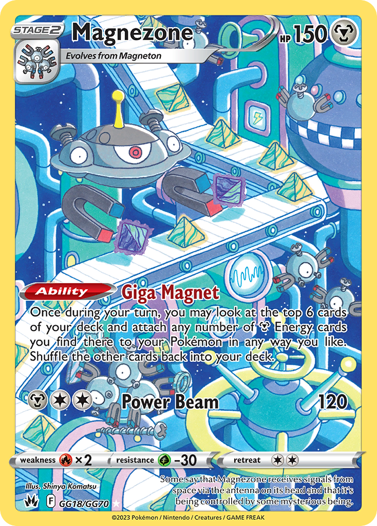 Magnezone - Crown Zenith Galarian Gallery #GG018/70