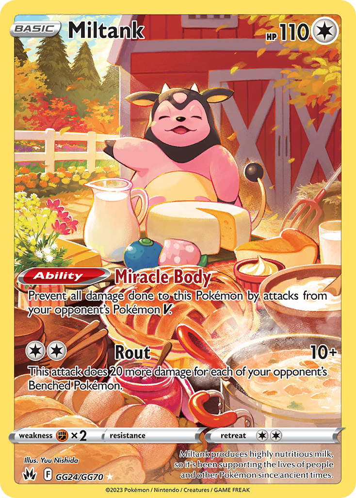 Miltank - Crown Zenith Galarian Gallery #GG024/70
