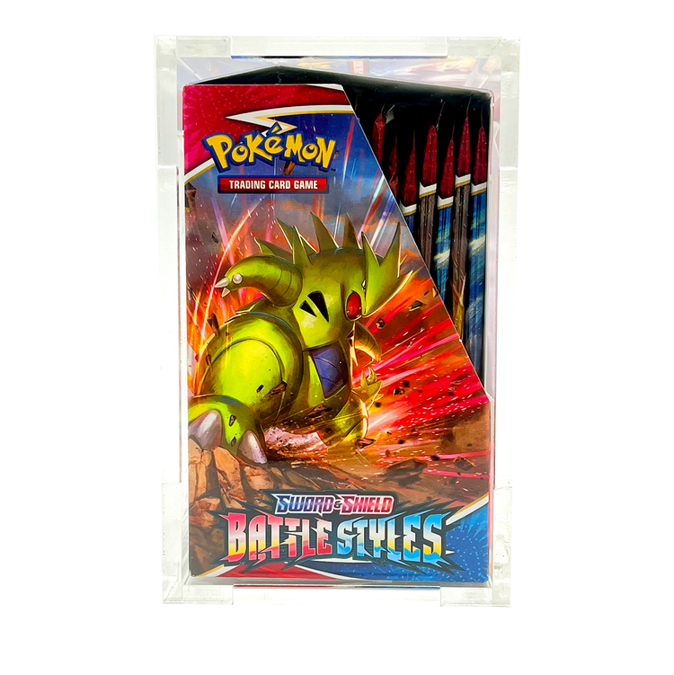 Acrylic Pokémon Booster Box Display Case