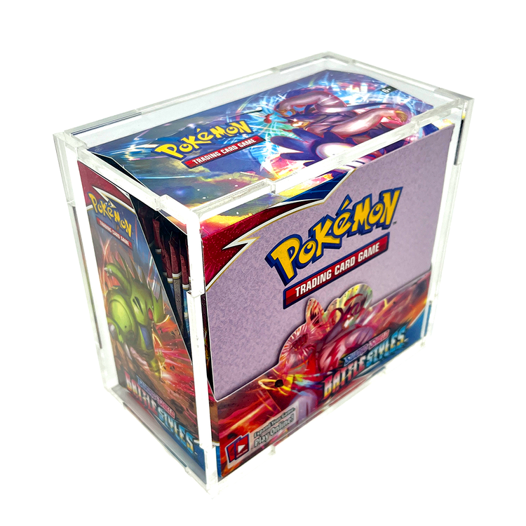 Acrylic Pokémon Booster Box Display Case
