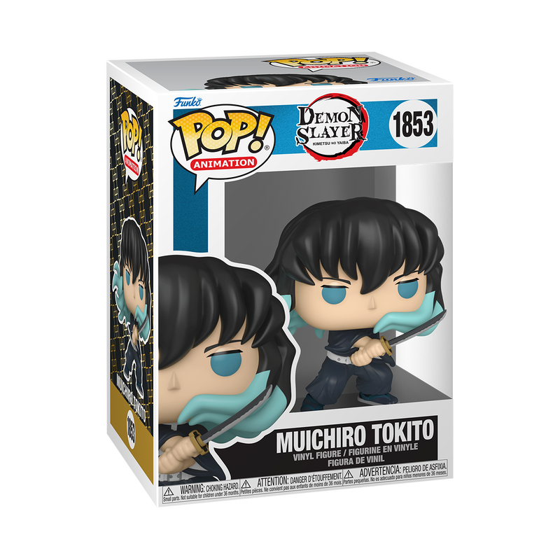 Demon Slayer Muichiro Tokito (Attack) Funko Pop Vinyl Figure #1853