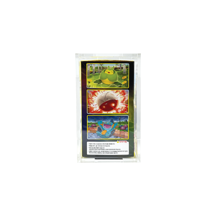 Acrylic Display Case for Korean Pokémon TCG Booster Box