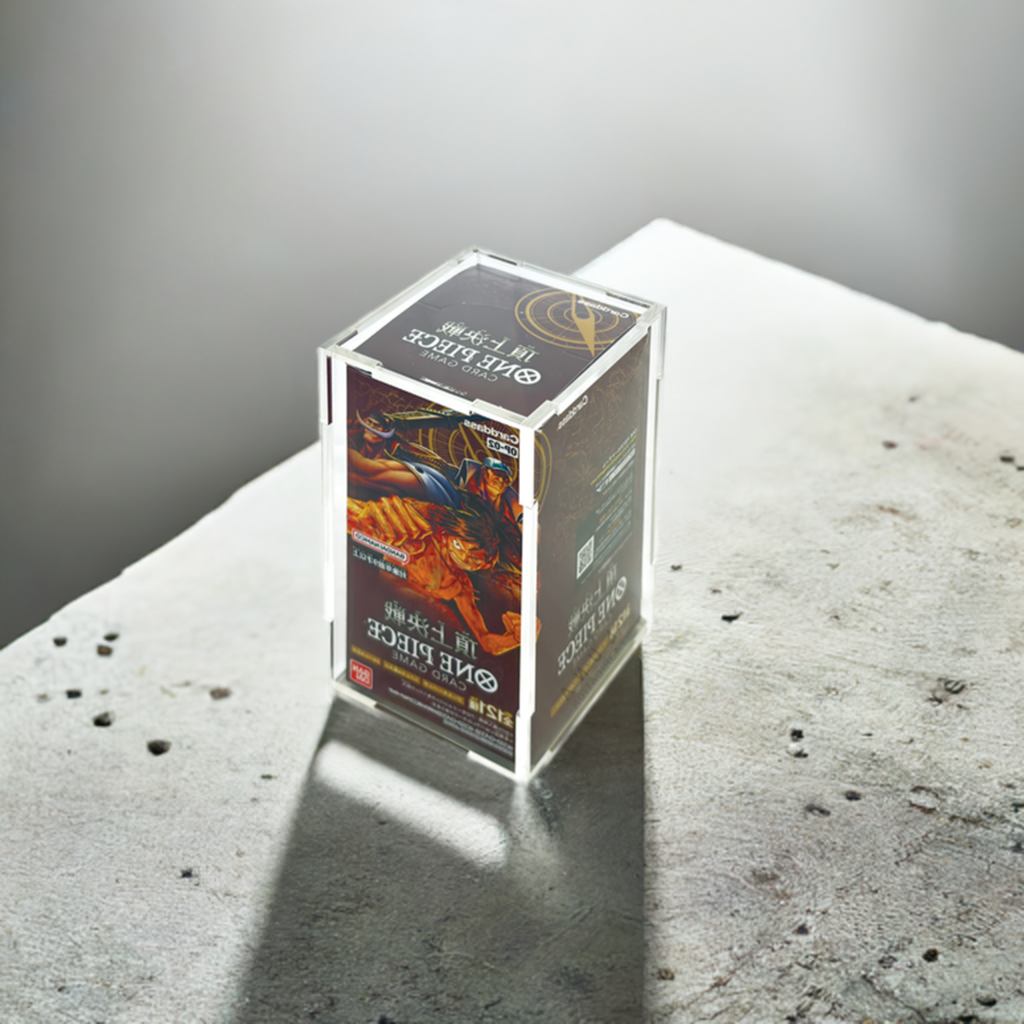 Acrylic Display Case for Japanese One Piece Booster Box