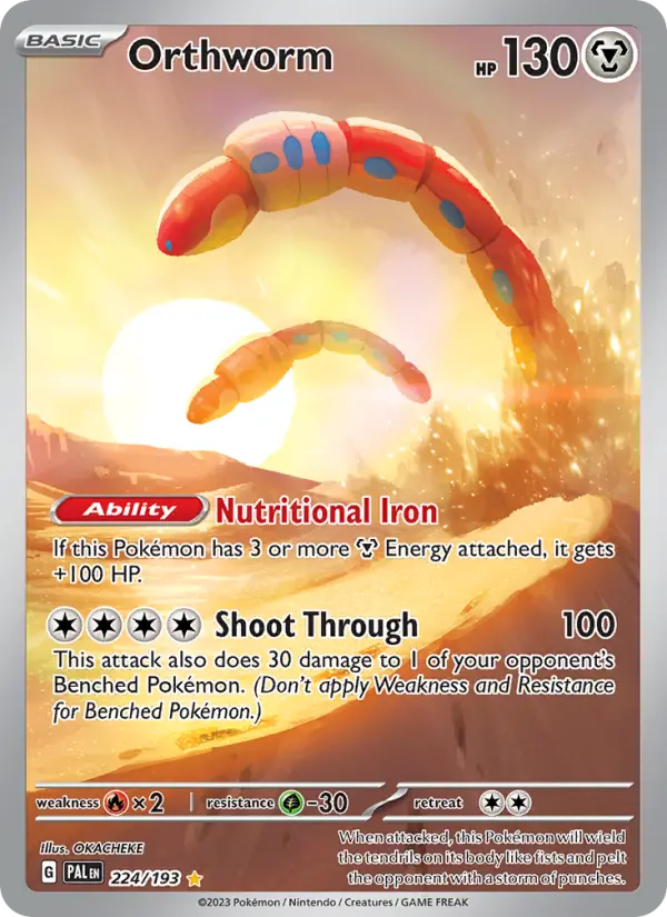 Orthworm - Paldea Evolved #224/193