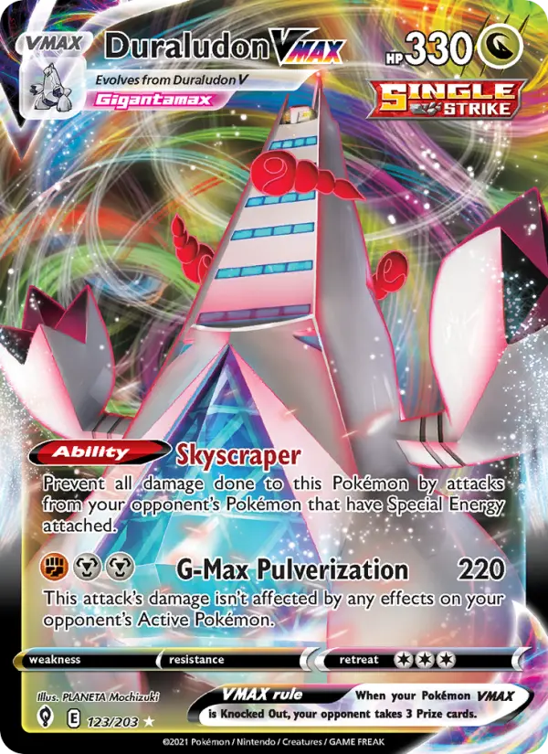 Duraludon VMAX - Evolving Skies #123/203