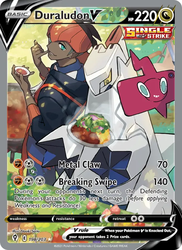 Duraludon V - Evolving Skies #198/203