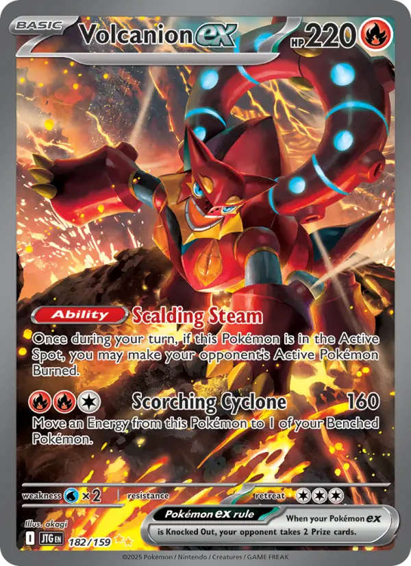 Volcanion ex #182 (Journey Together)
