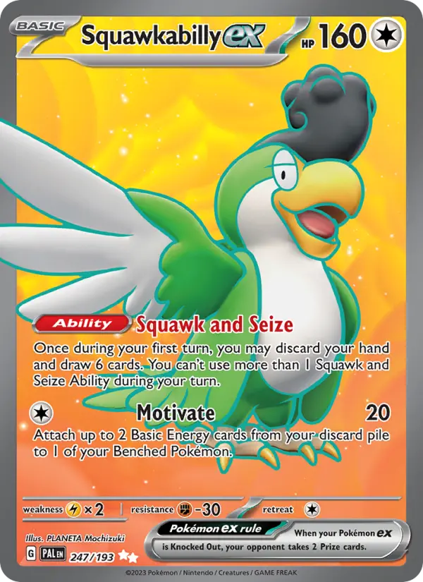 Squawkabilly ex - Paldea Evolved #247/193