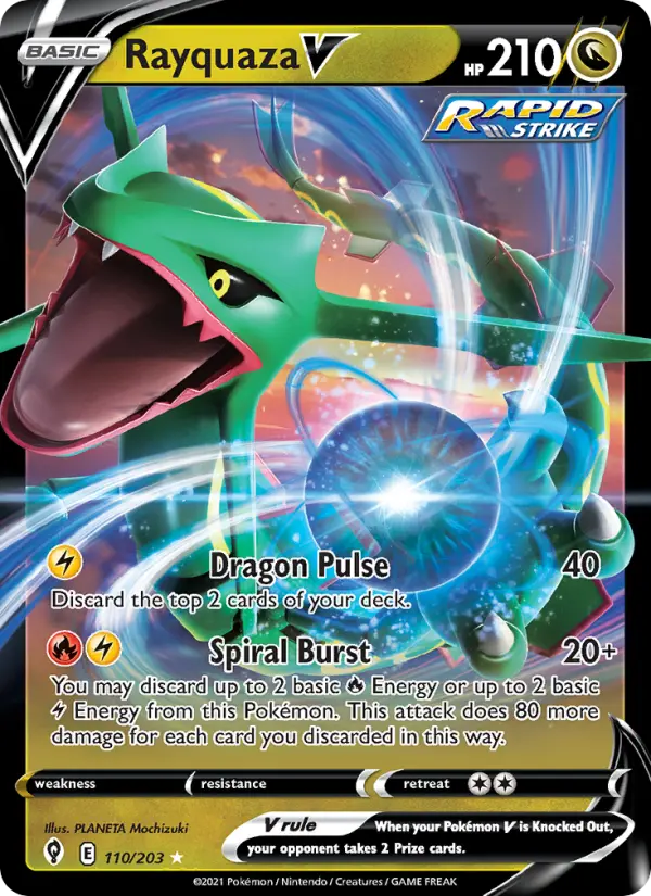 Rayquaza V - Evolving Skies #110/203