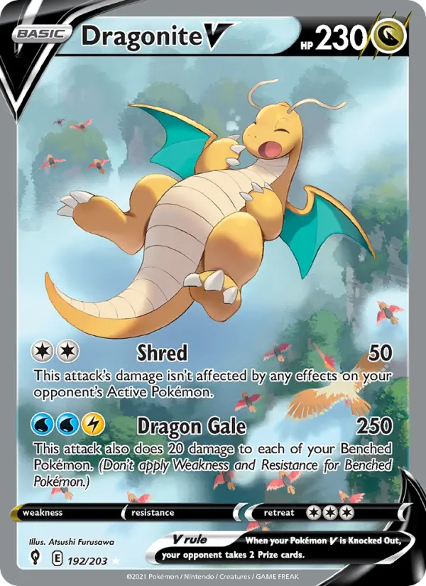 Dragonite V - Evolving Skies #192/203