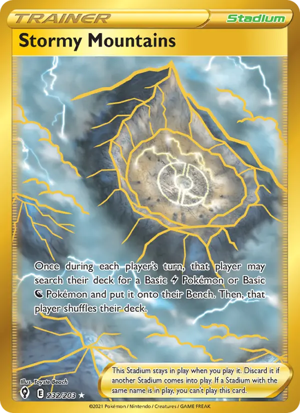 Stormy Mountains - Evolving Skies #232/203