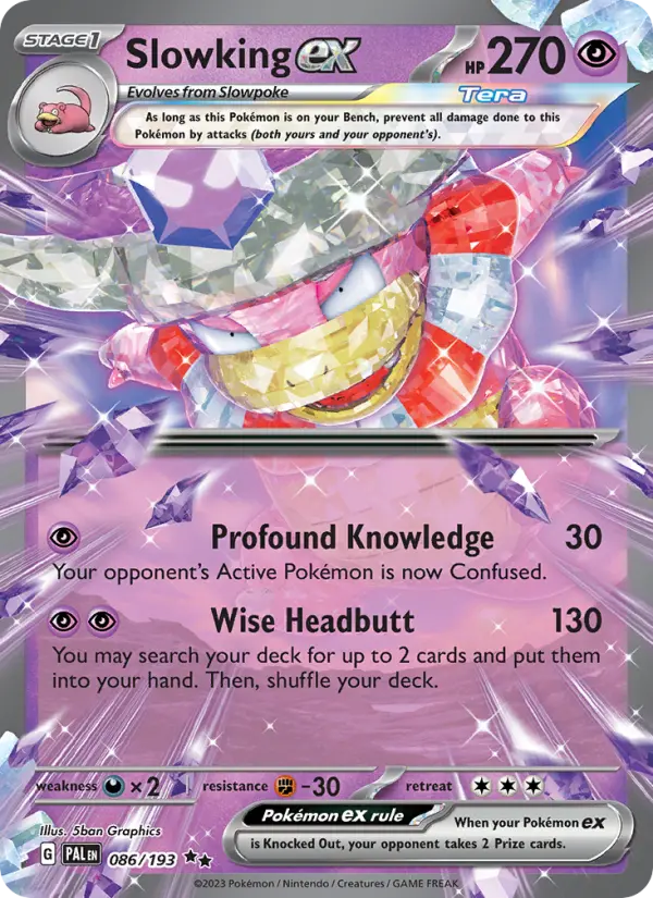 Slowking ex - Paldea Evolved #086/193