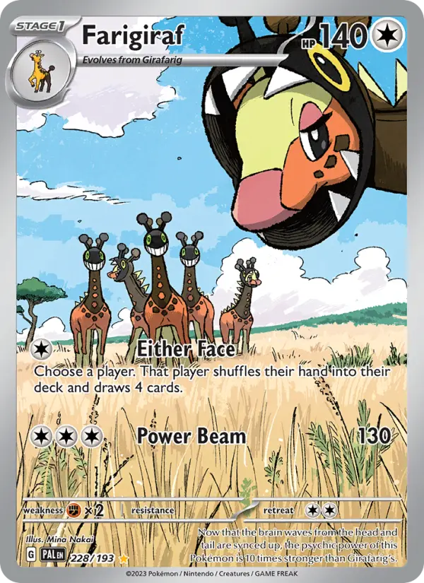 Farigiraf - Paldea Evolved #228/193