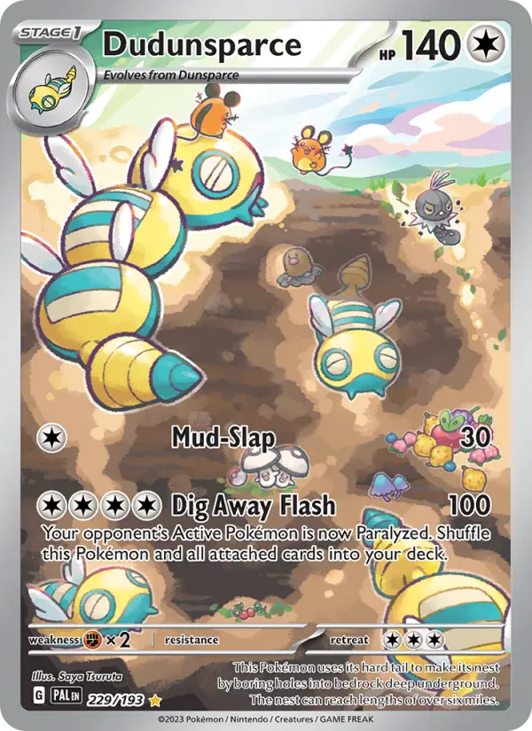 Dudunsparce - Paldea Evolved #229/193