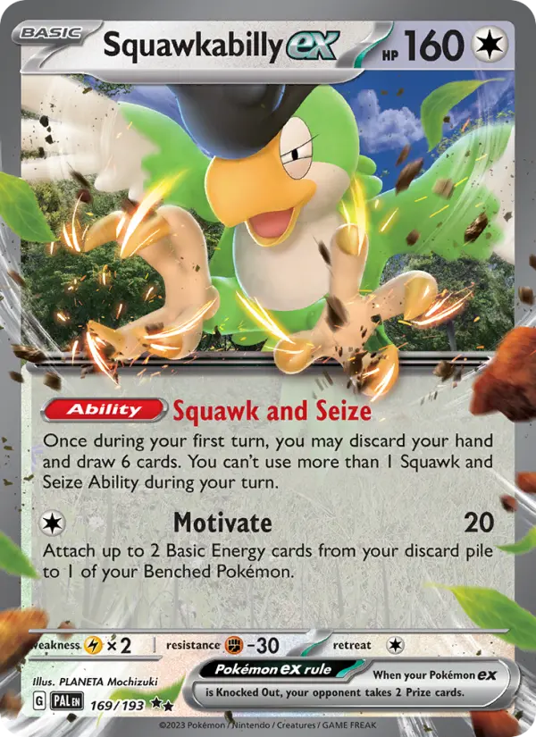 Squawkabilly ex - Paldea Evolved #169/193
