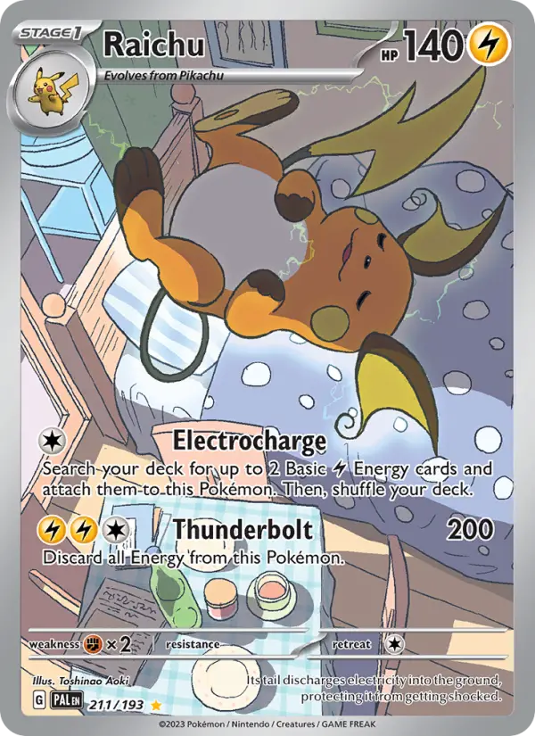 Raichu - Paldea Evolved #211/193