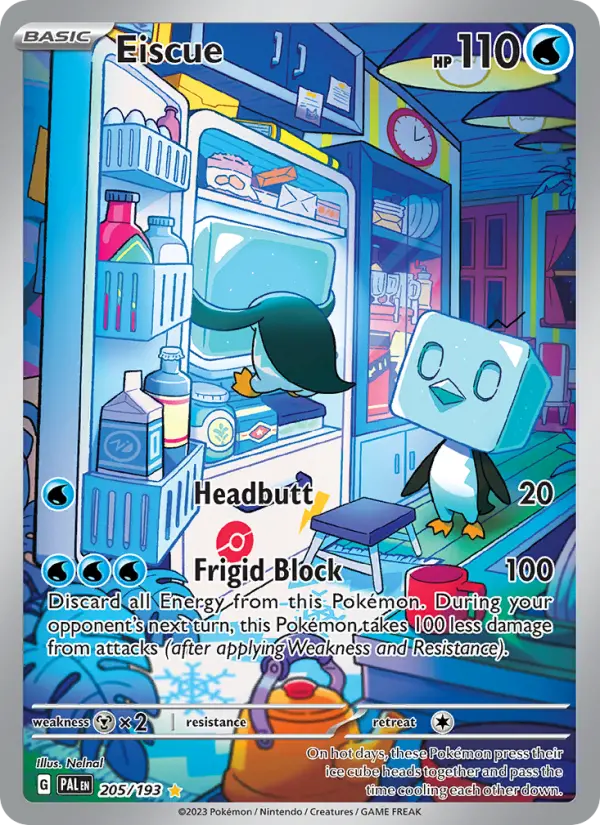 Eiscue - Paldea Evolved #205/193