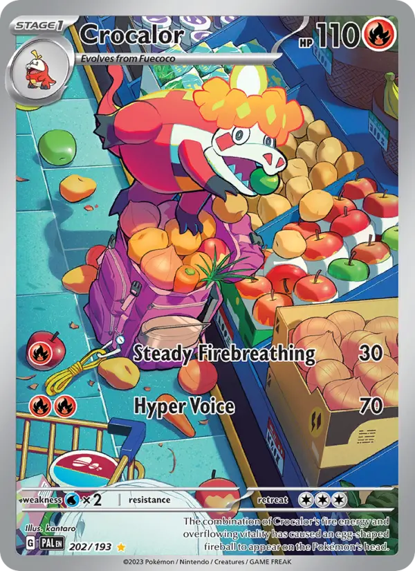 Crocalor - Paldea Evolved #202/193