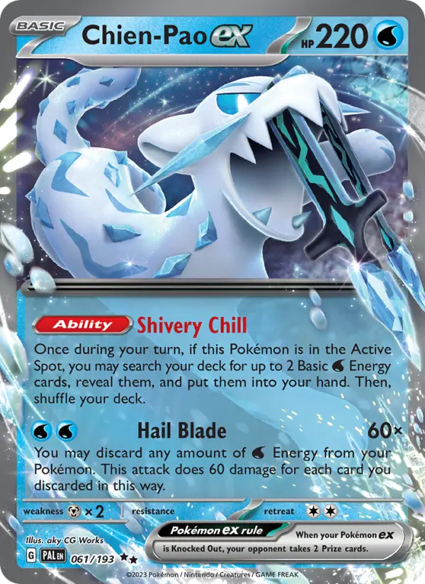 Chien-Pao ex - Paldea Evolved #061/193