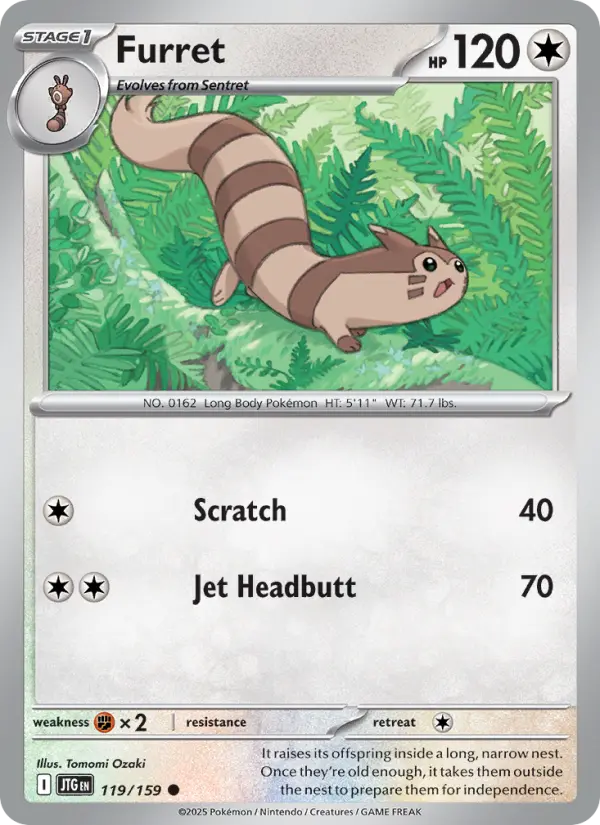 Furret #119 (Journey Together)