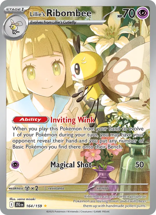 Lillie's Ribombee #164 (Journey Together)