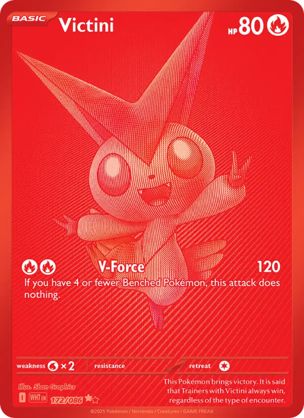 Victini - White Flare #172/86