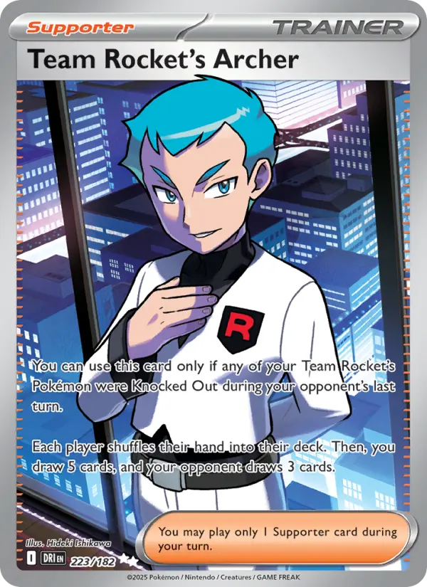 Team Rocket's Archer - Destined Rivals #223/182