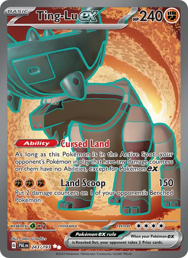 Ting-Lu ex - Paldea Evolved #243/193