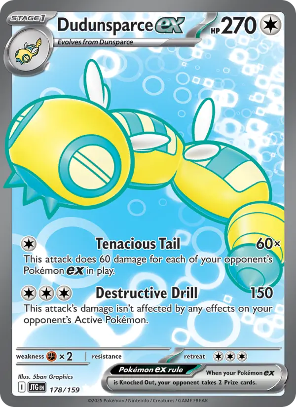 Dudunsparce ex #178 (Journey Together)
