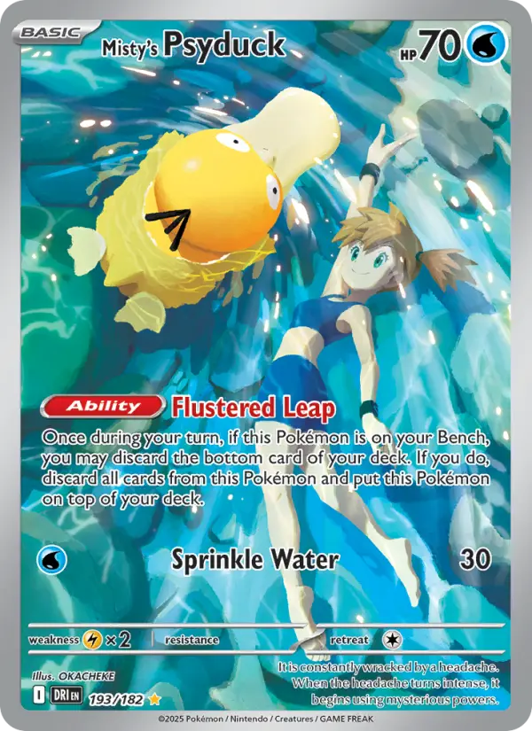 Misty's Psyduck - Destined Rivals #193/182