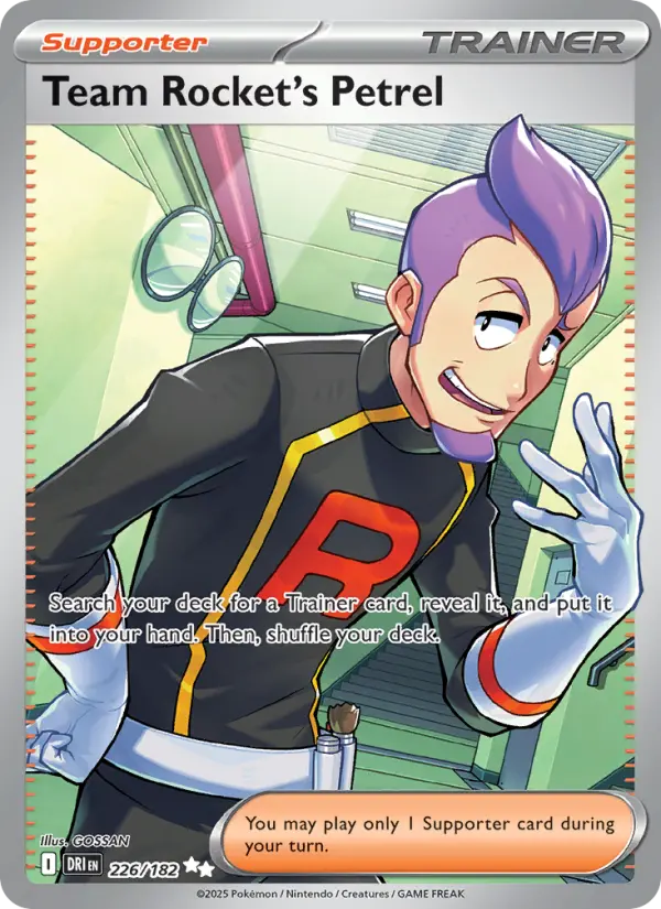 Team Rocket's Petrel - Destined Rivals #226/182
