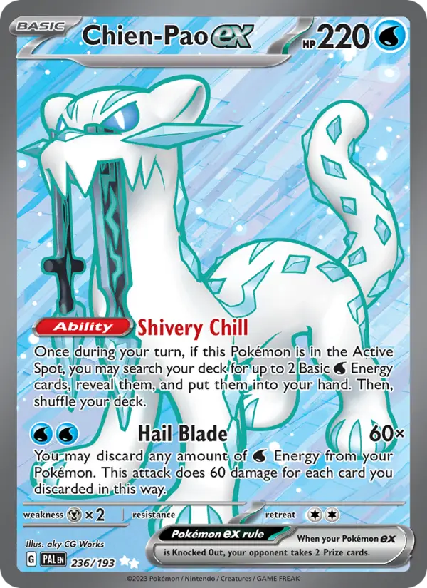Chien-Pao ex - Paldea Evolved #236/193