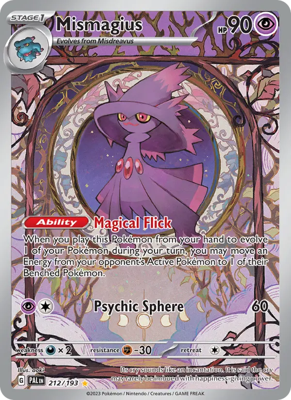 Mismagius - Paldea Evolved #212/193