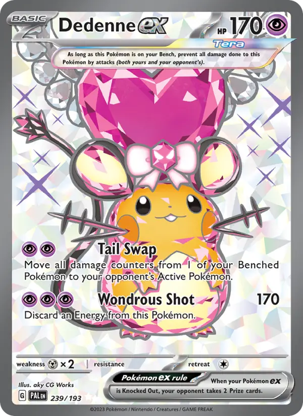 Dedenne ex - Paldea Evolved #239/193