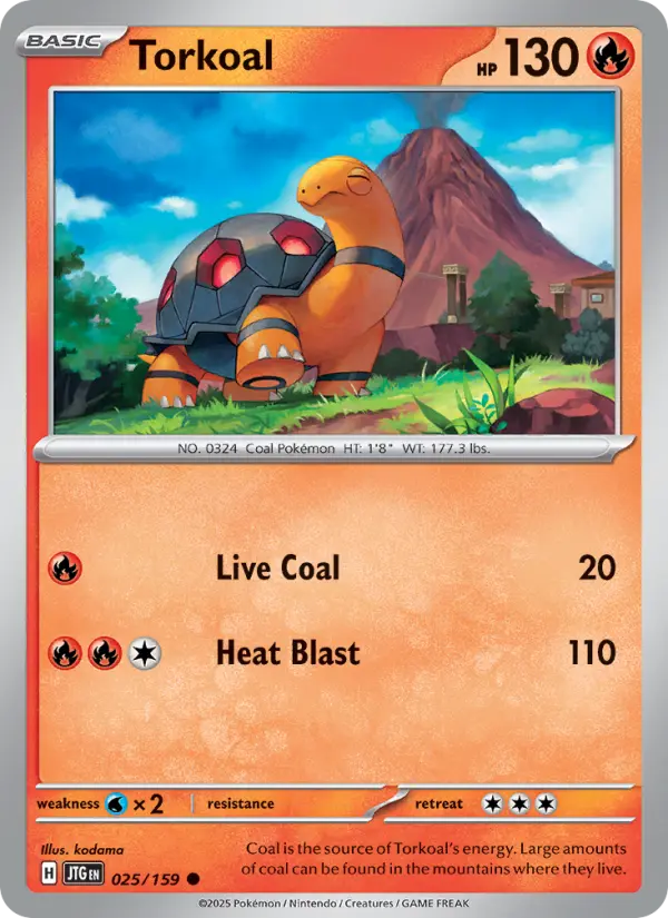 Torkoal #25 (Journey Together)
