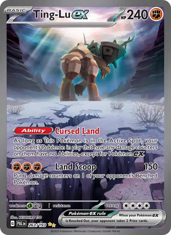 Ting-Lu ex - Paldea Evolved #263/193