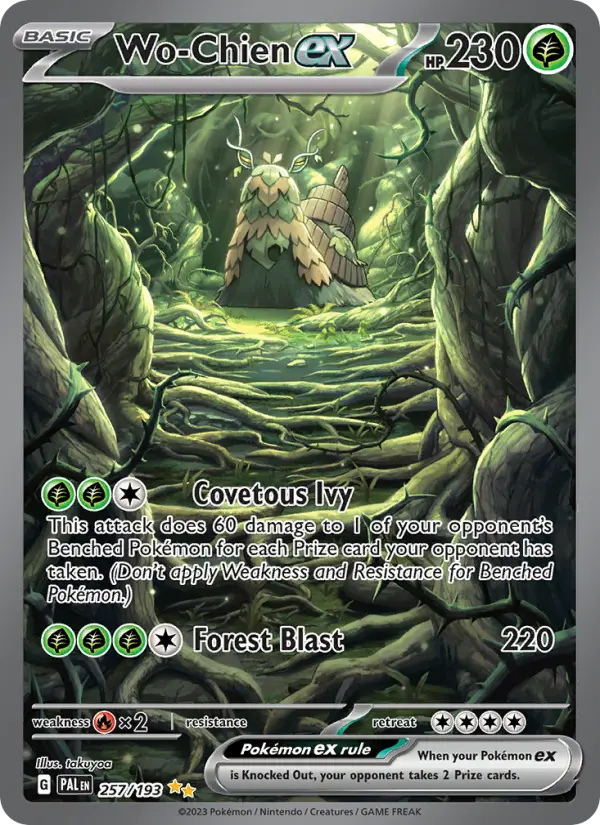 Wo-Chien ex - Paldea Evolved #257/193
