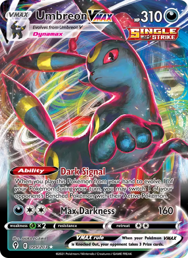 Umbreon VMAX - Evolving Skies #095/203