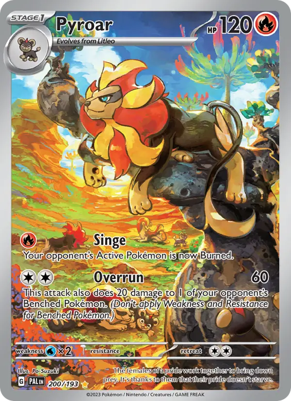 Pyroar - Paldea Evolved #200/193