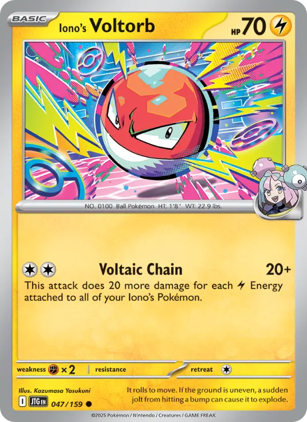 Iono's Voltorb #47 (Journey Together)